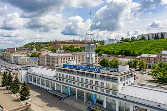 В выставочном пространстве Волжского пароходства «Река-Река» пройдет авторская экскурсия